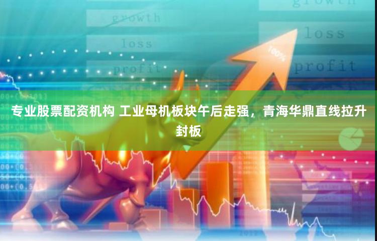 专业股票配资机构 工业母机板块午后走强,青海华鼎直线拉升封板