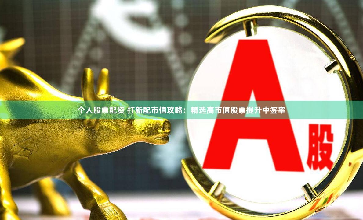 个人股票配资 打新配市值攻略:精选高市值股票提升中签率